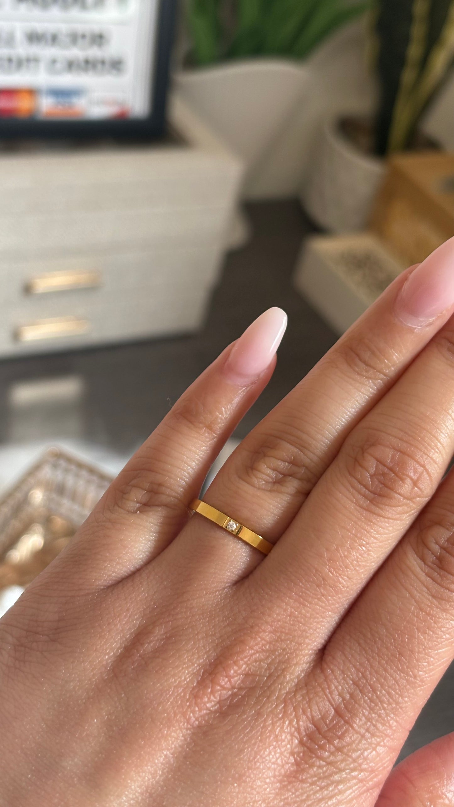 Slim Gold Ring