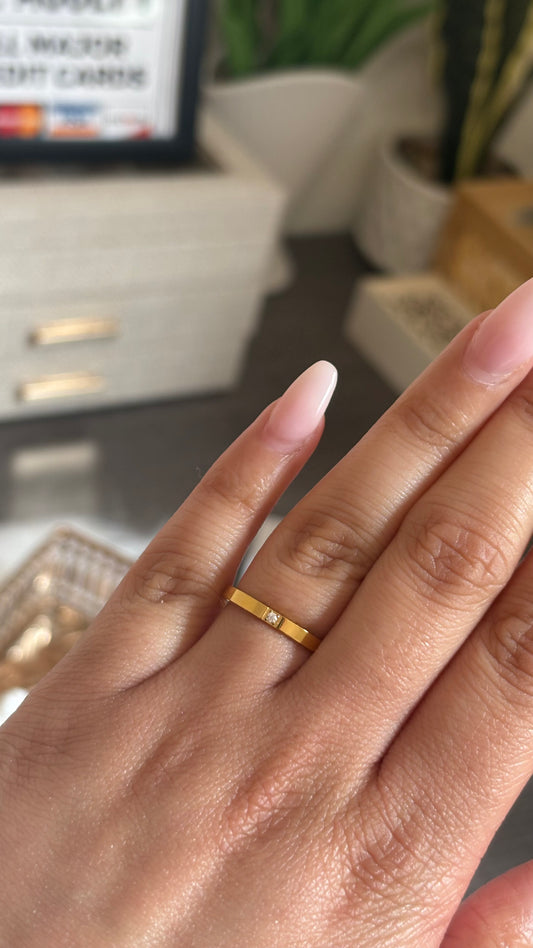 Slim Gold Ring