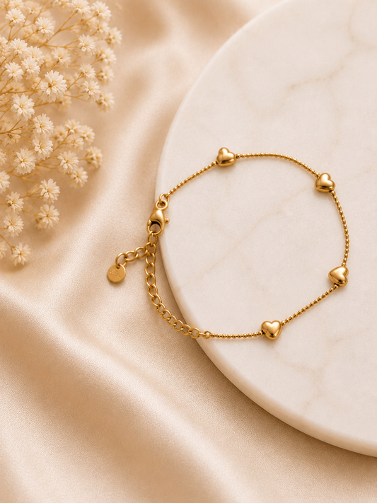 Amora heart bracelet