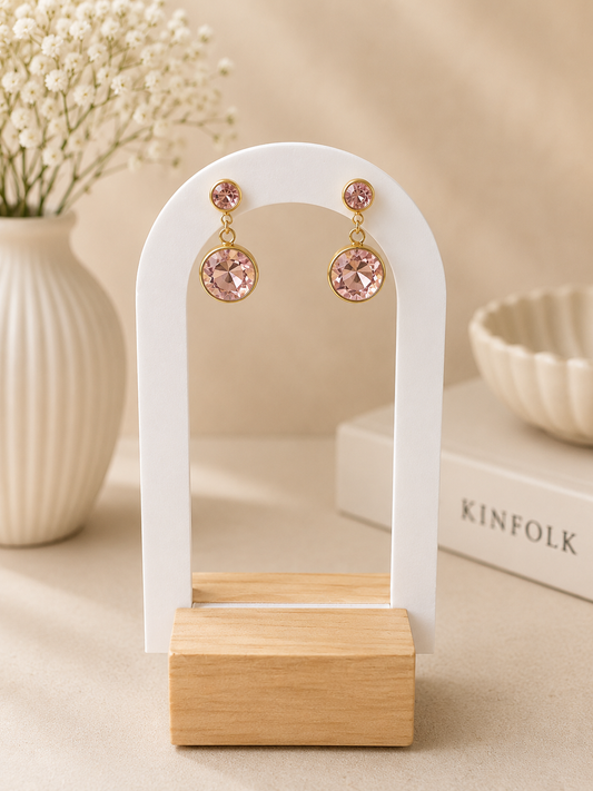 Pink Lumière Earrings
