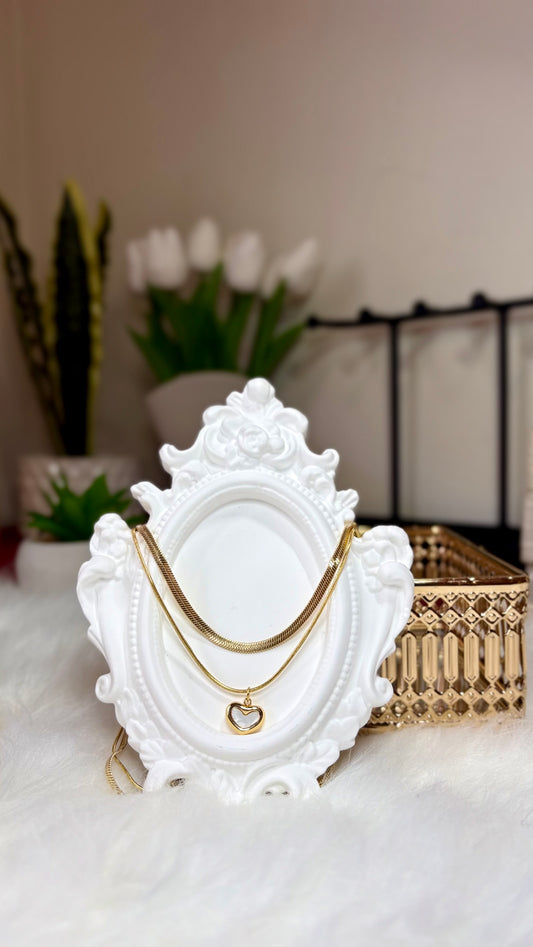 Golden Embrace Layered Necklace