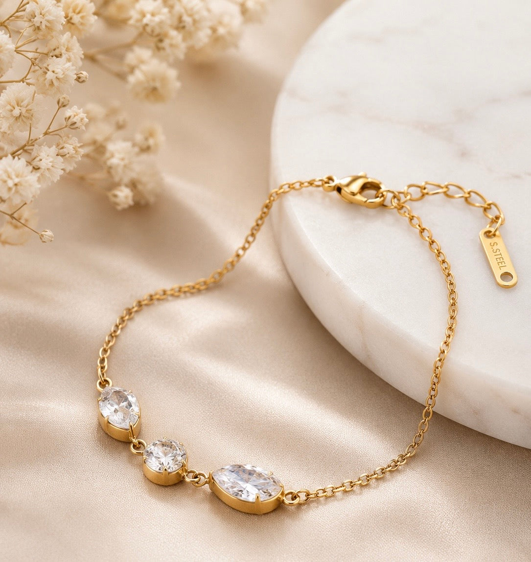 Celeste crystal bracelet