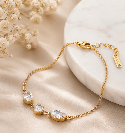 Celeste crystal bracelet